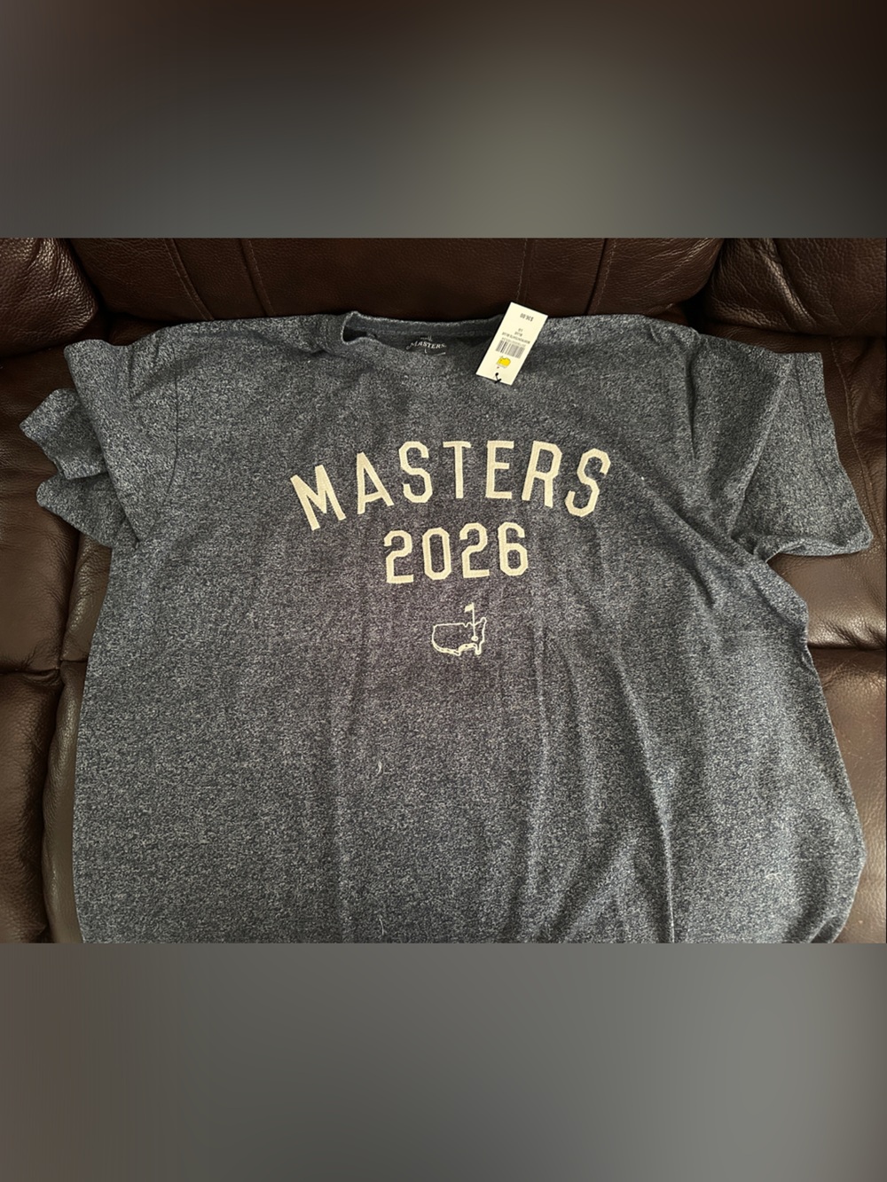 Masters Dark Gray 'MASTERS 2026' Graphic Tee